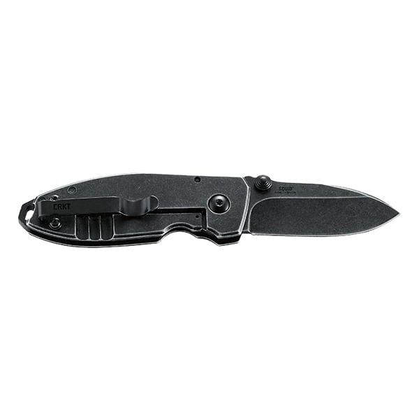 Liberty Mountain CRKT Squid Blk Stonewash Knives in Black Color