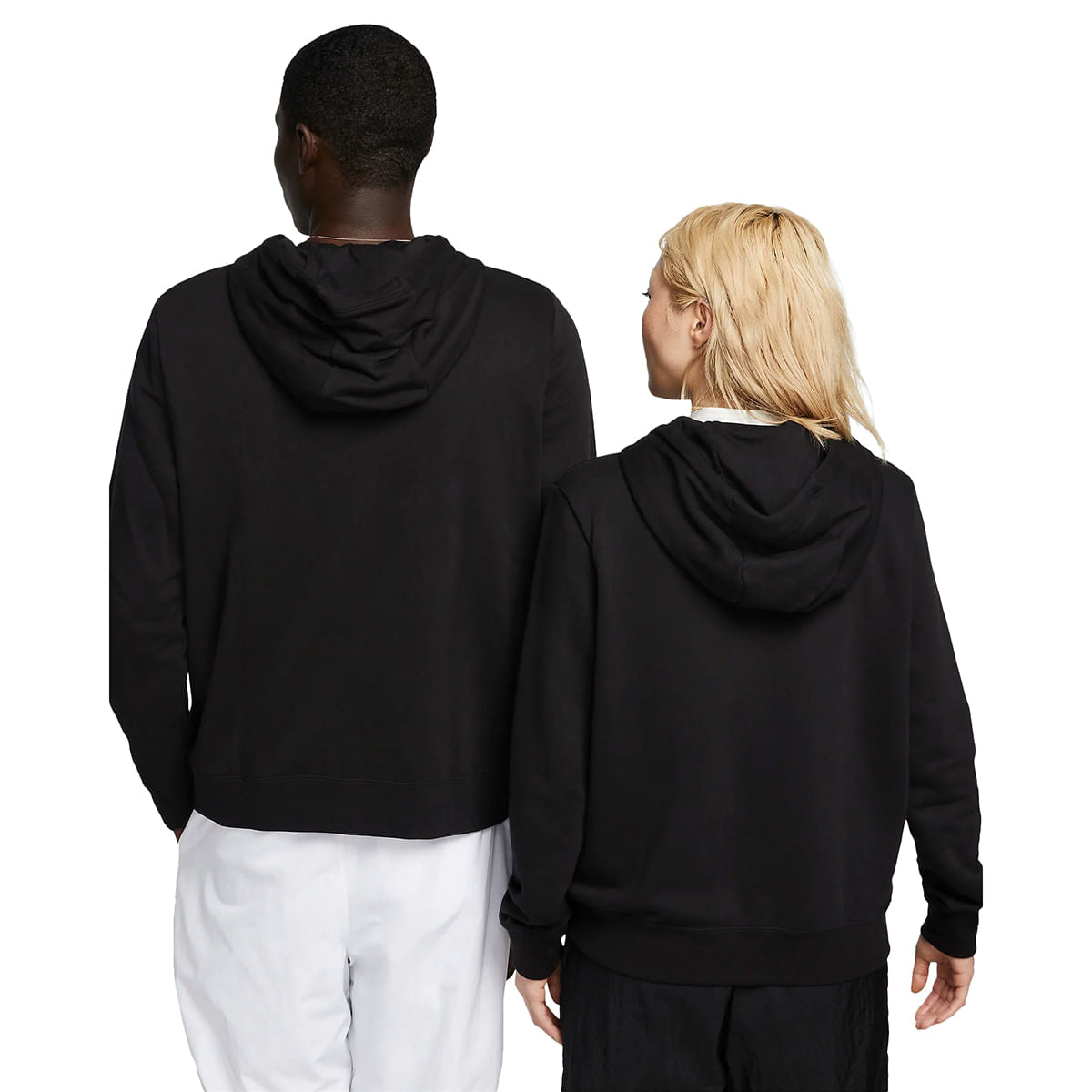 Nike Womens Sportswear Club Fleece Zip-Ups in Black Color