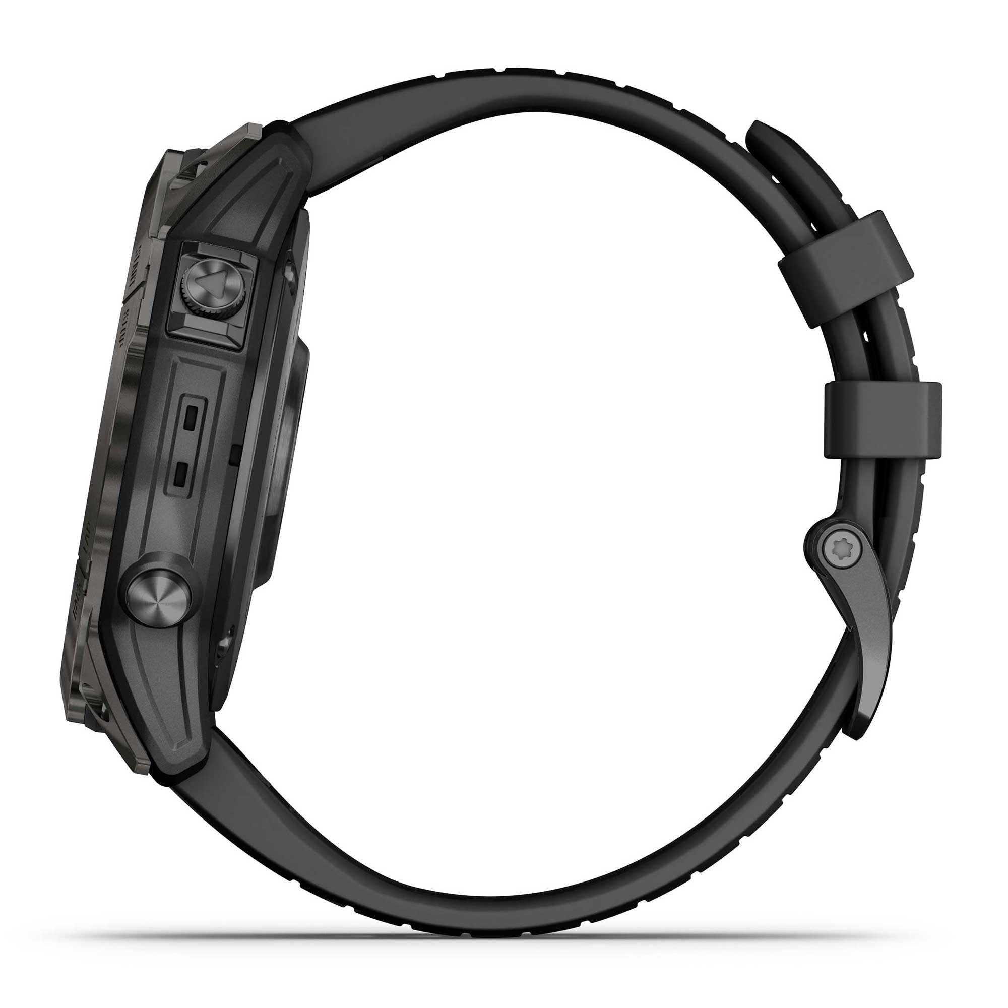 Garmin Unisex Fenix7X Pro Sphire Solr Smart Watches in Black Color