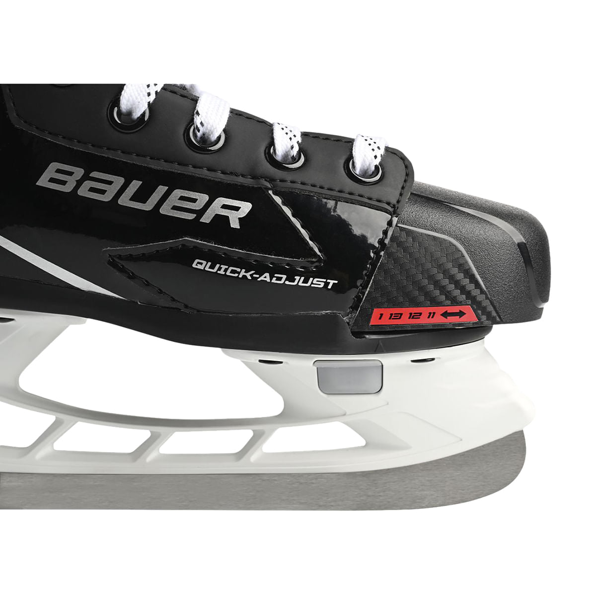 Bauer Hockey Kids S23 Lil' Rookie Adj Skt Ice Skates in Black Color