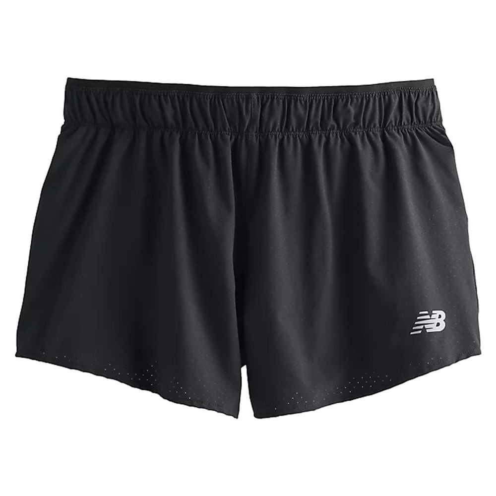 New Balance Womens Rc Short 3 Shorts in Black Color