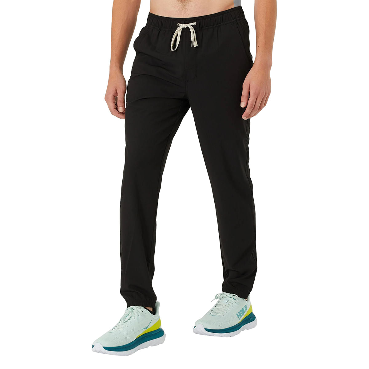Vuori Mens Kore Jogger Pants in Black Color