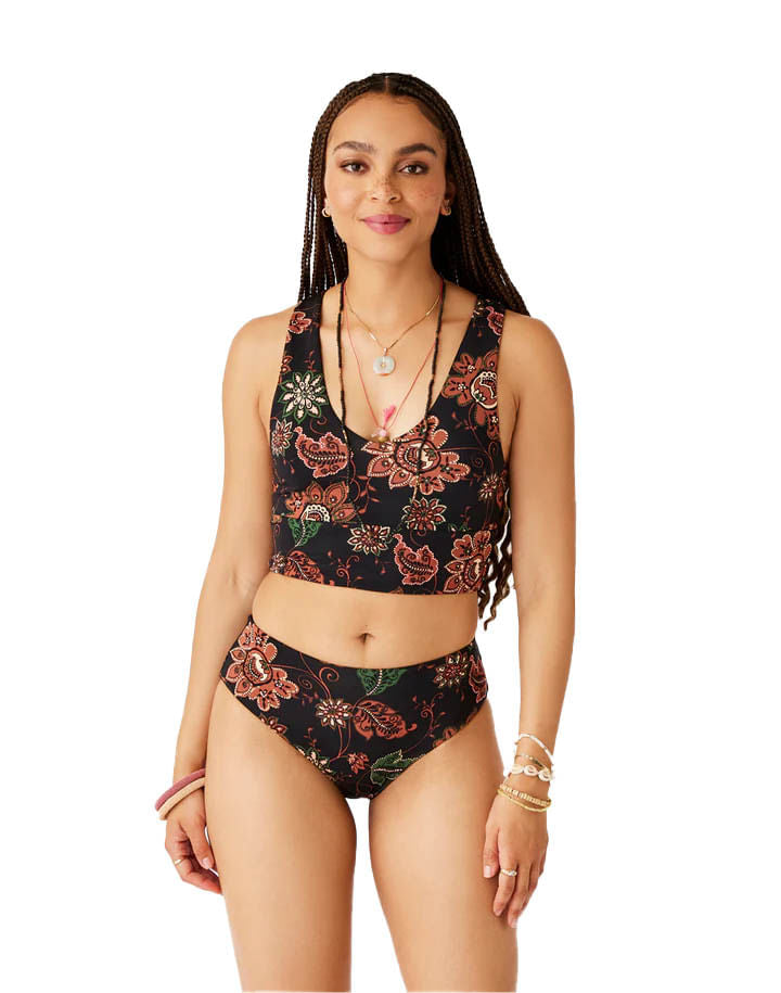 Carve Designs Womens Pipa Rev Bottom Swimsuits in Multi Color