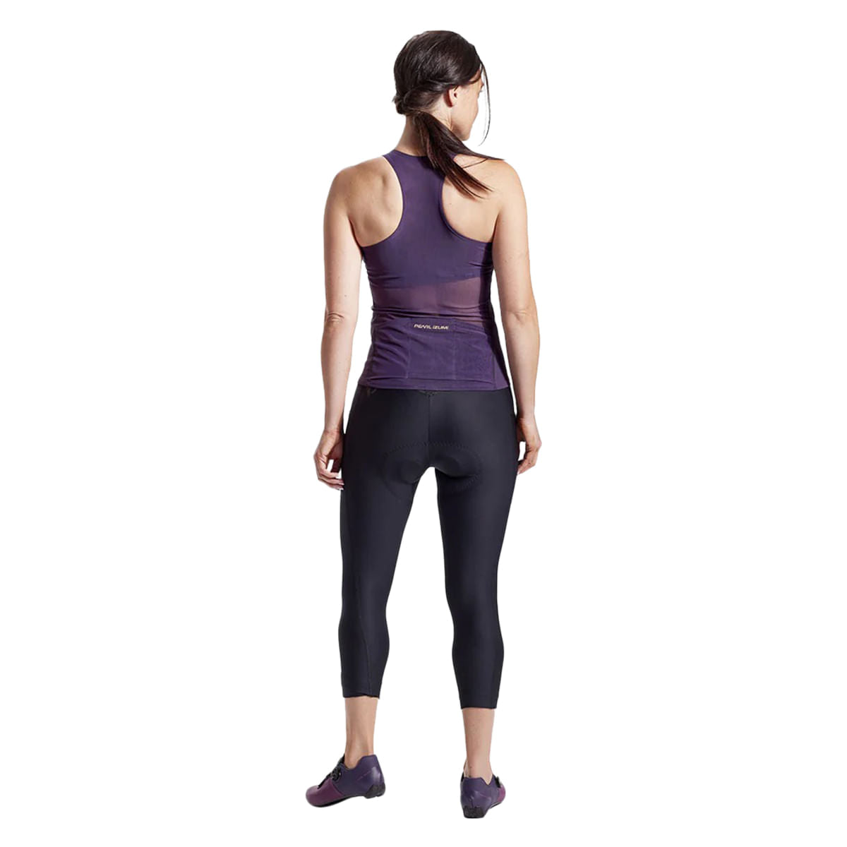 Pearl Izumi Womens Sugar 21Inch Cyc Crop Tights in Black Color