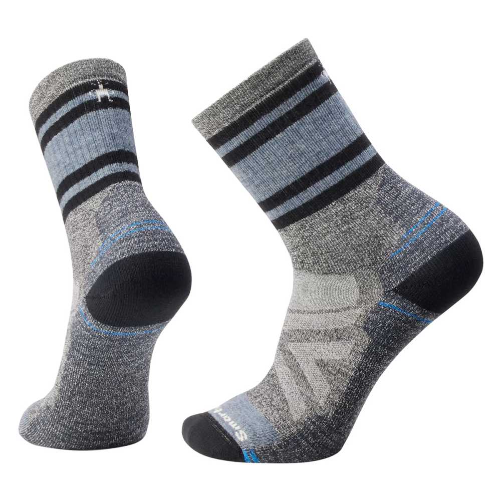Smartwool Mens Hike Full Cushion Crew Socks in Blue Color