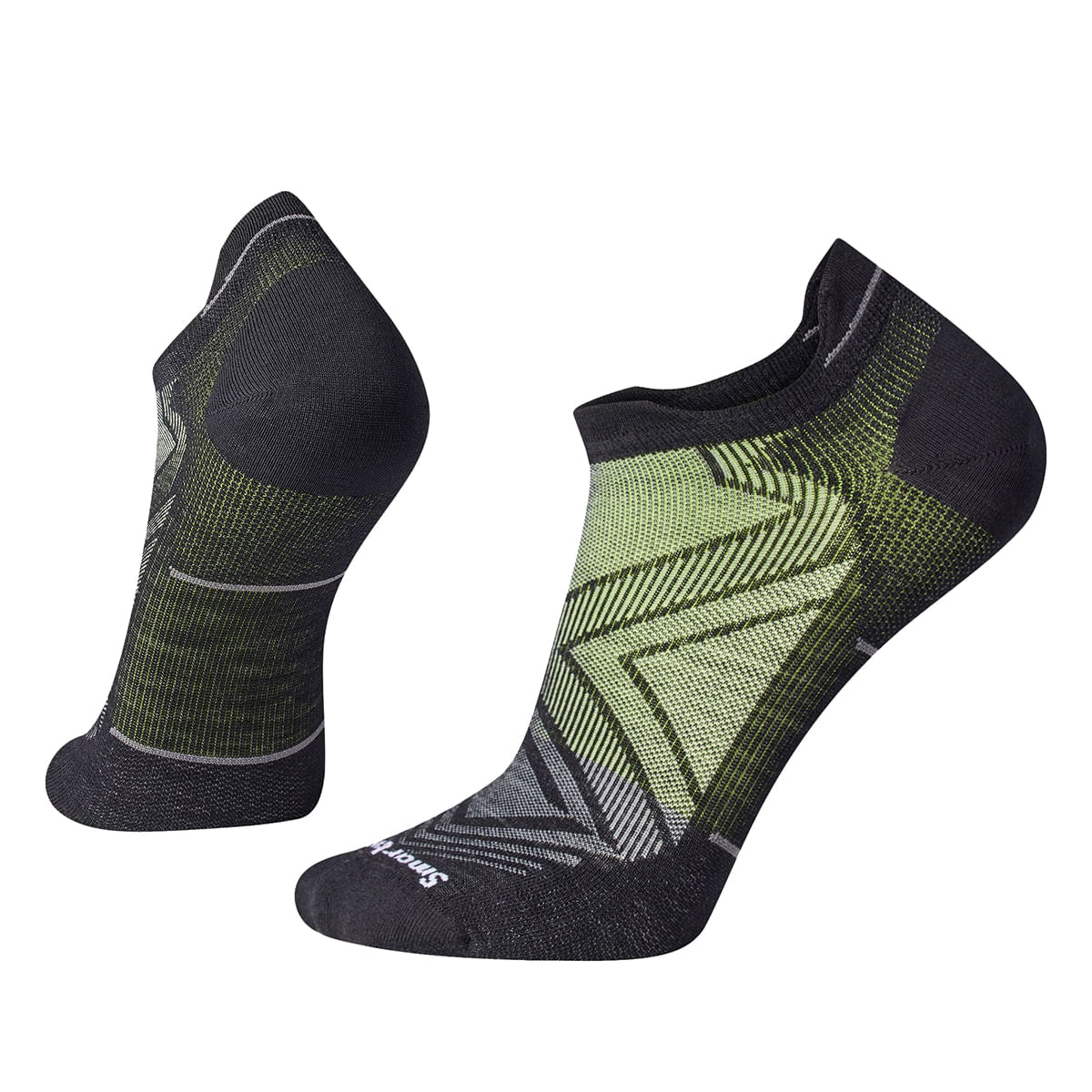 Smartwool Unisex Run Zero Cushin Low Sock in Black Color