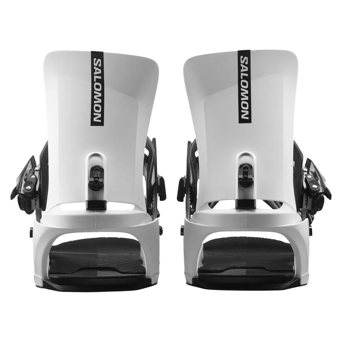 Salomon Unisex Rhythm White Bndng Snowboard Bindings in White Color