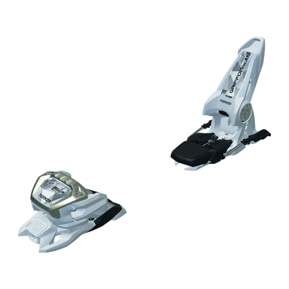 Marker Unisex Griffon 13 90Mm White Ski Bindings in White Color