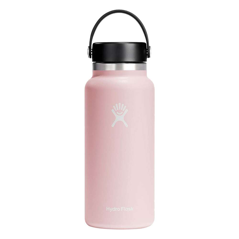 Hydro Flask 32Oz Wide Mouth Water Bottles in Pink Color