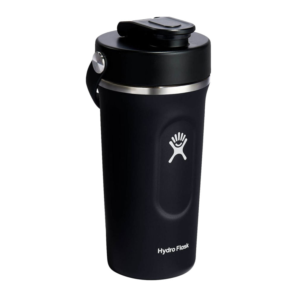 Hydro Flask 24 Oz Ins.Shaker Bottle Water Bottles in Black Color