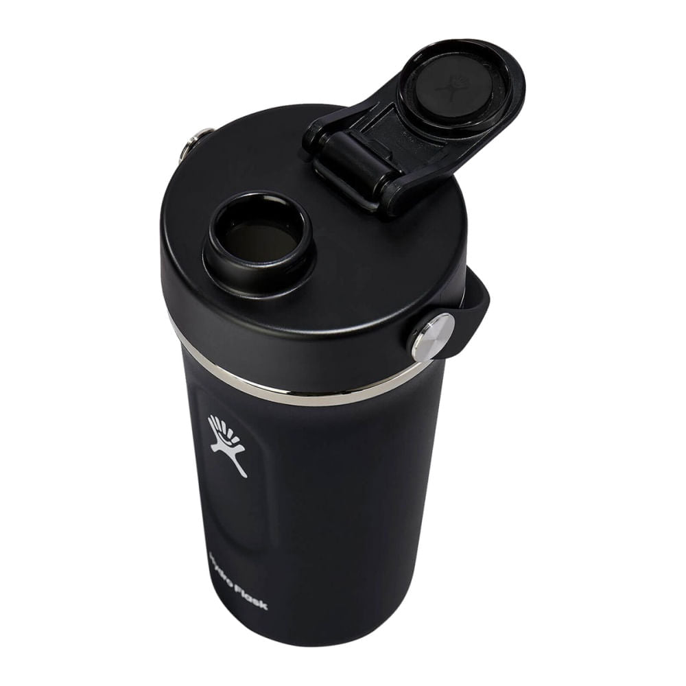 Hydro Flask 24 Oz Ins.Shaker Bottle Water Bottles in Black Color