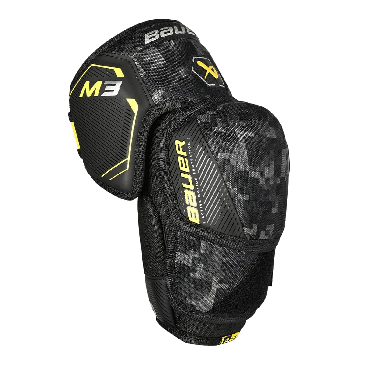 Bauer Hockey Unisex S23 Supreme M3 Elbow Hockey Pads in Black Color