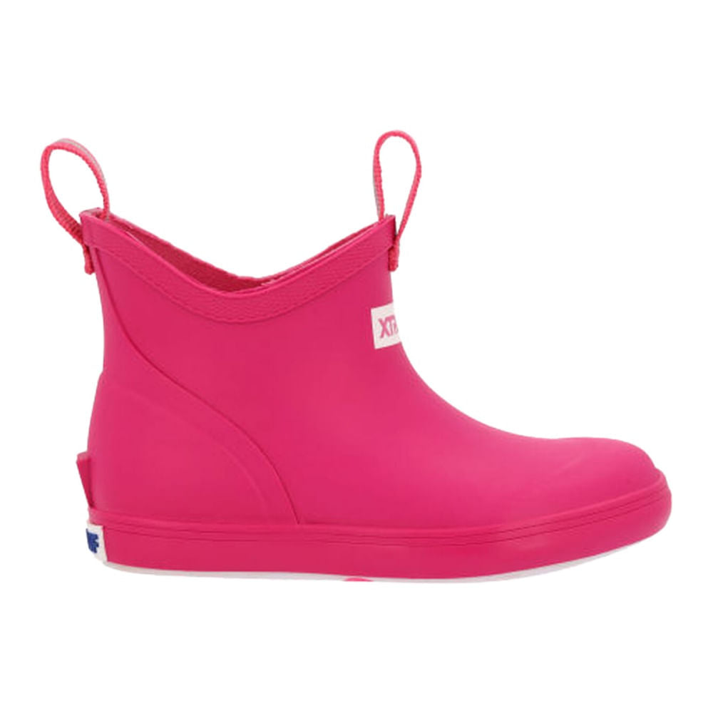 Xtratuf Kids Ankle Deck Boot in Pink Color