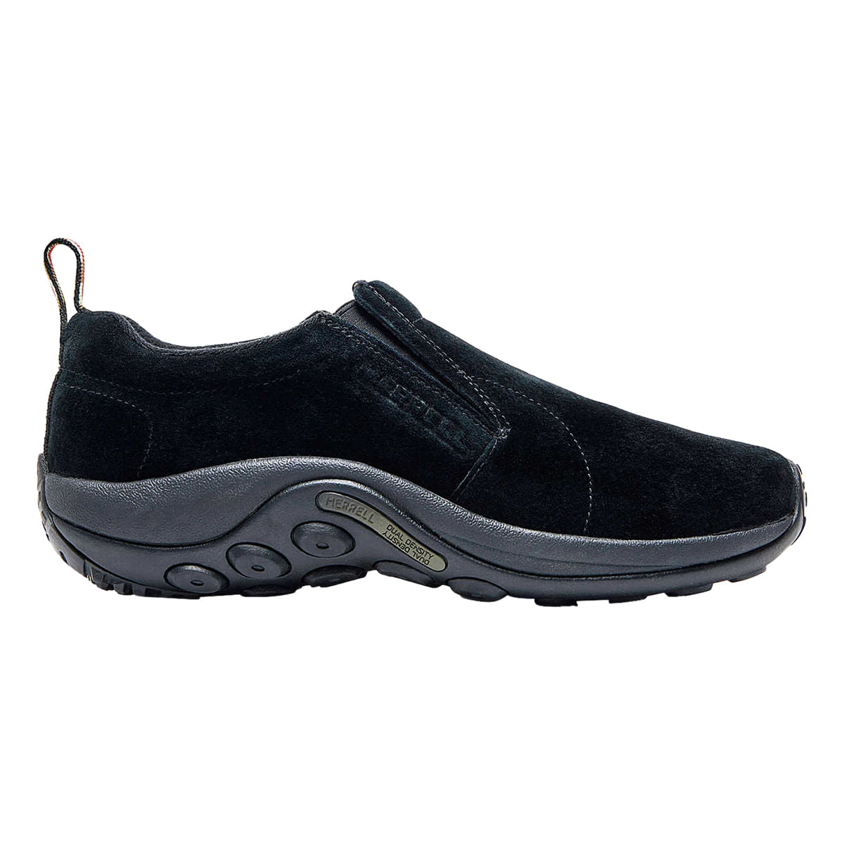 Merrell Mens Jungle Moc Slip-Ons in Black Color