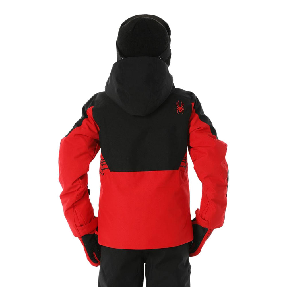 Spyder Kids Challenger Jacket Kids Skiing & Snowboarding Jackets in Red Color