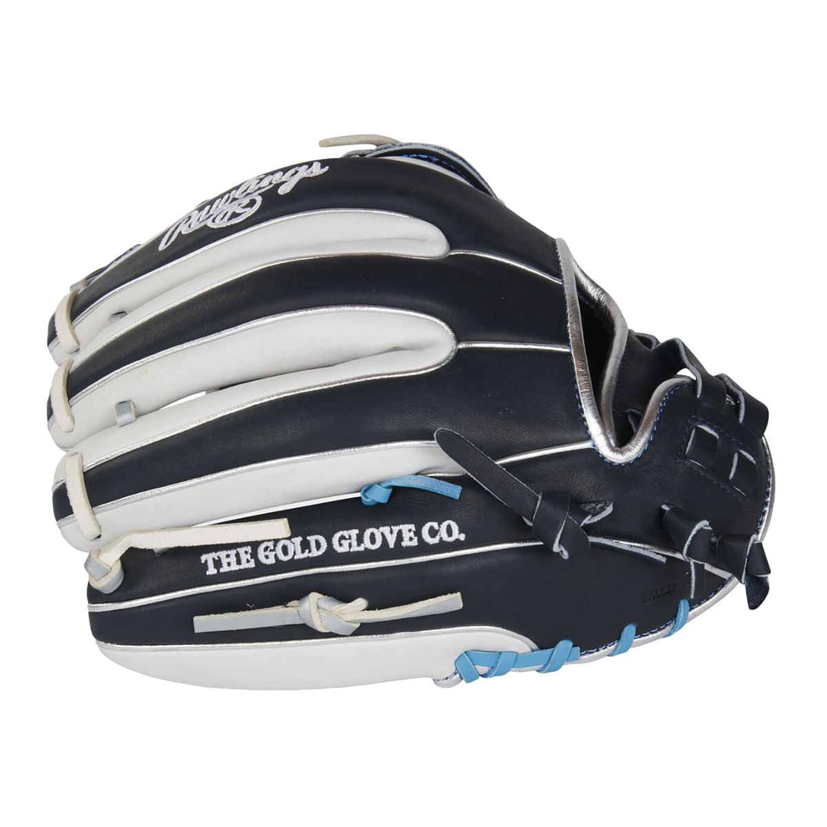 Rawlings Womens 11.75 Hoh H-Web fastpitch glove Softball Gloves in Blue Color