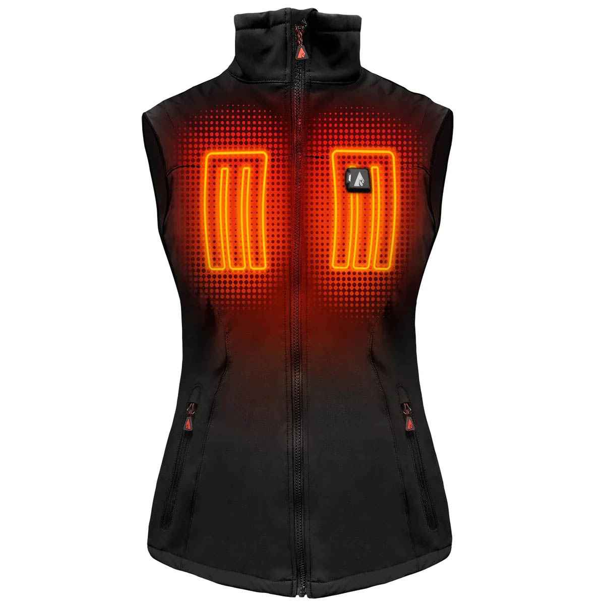 W/5 VOLT SOFTSHELL VEST | BLACK