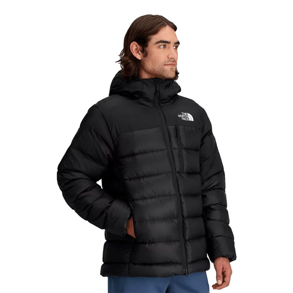 The North Face Mens Kalix Down Hoodie Midlayer in Black Color