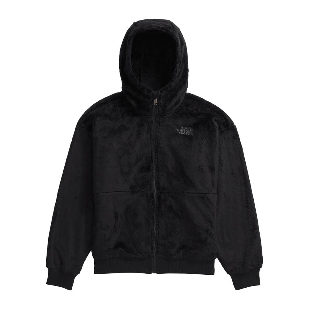 The North Face Kids Osito Full Zip Ho Midlayer in Black Color