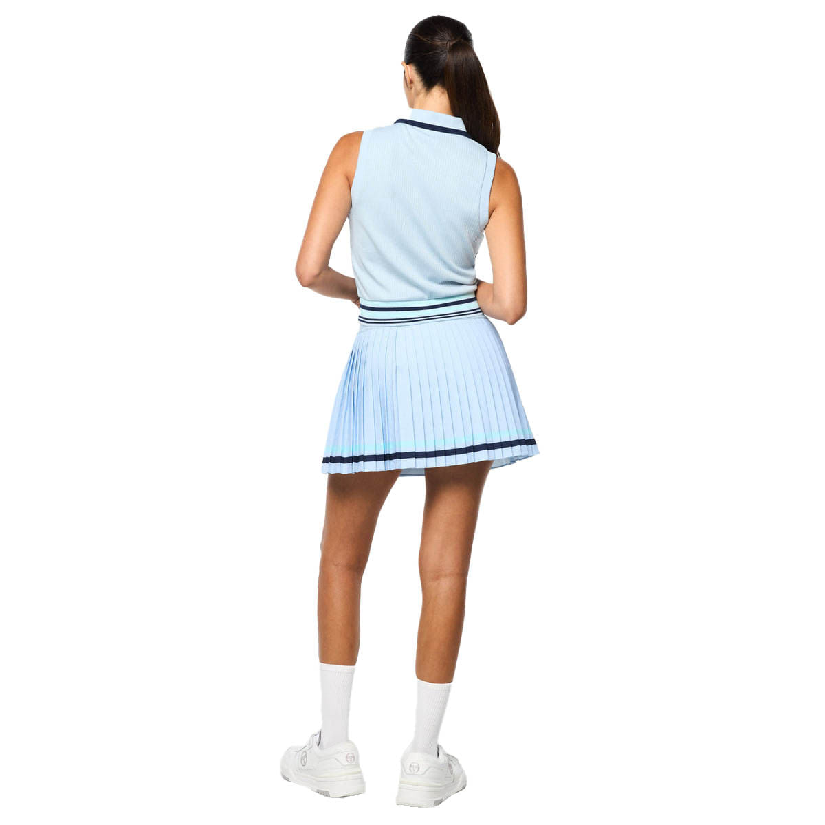NOALE TENNIS WRAP SKIRT | CELESTIAL