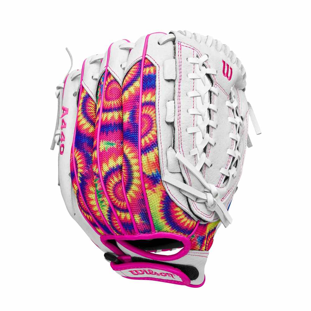 Wilson Kids 12.00 Flash fastpitch glove Softball Gloves in White Color