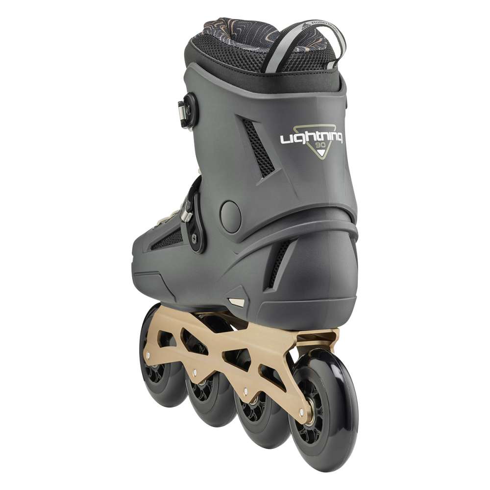 Rollerblade Mens Lightning 90 Inline Skates in Grey Color