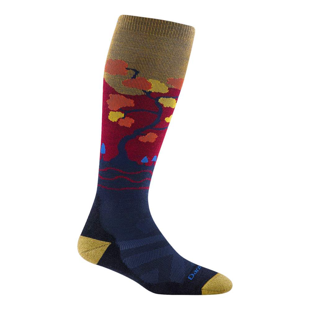 Darn Tough Vermont Womens Enchanted Midweight S Socks in Multi Color