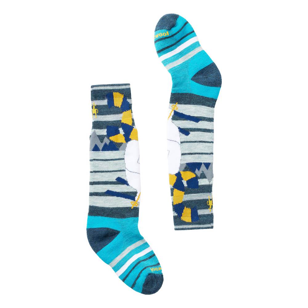 KIDS CUSHION YETI SOCKS | G74-T.BLUE