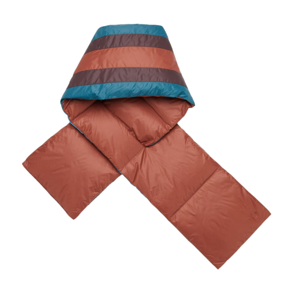 FUEGO DOWN SCARF | RUSTY STRI