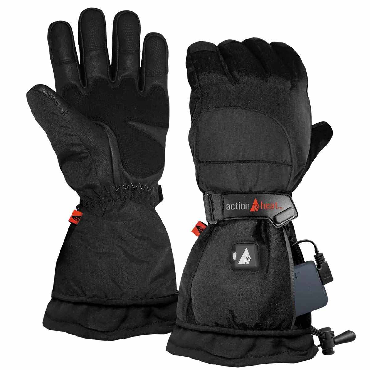 5V BATTERY HEATED GLOVES | BLACK