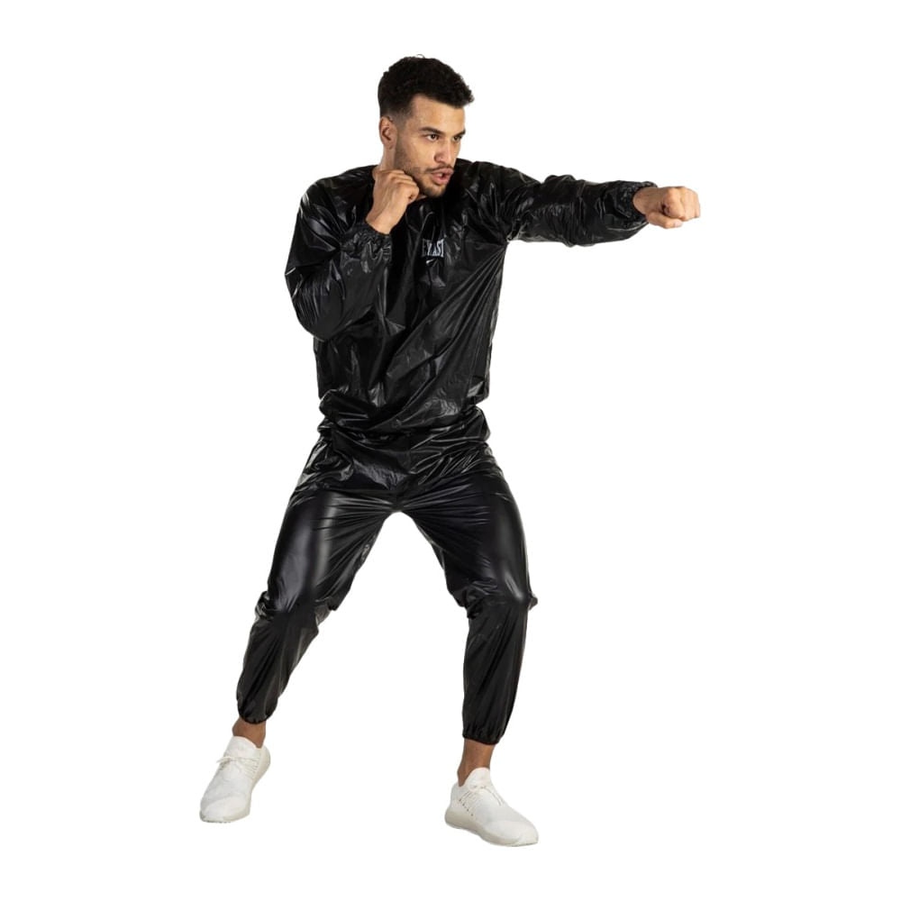Everlast Pvc Sauna Suit in Black Color