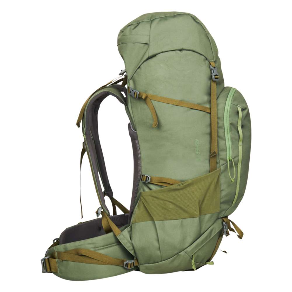 Kelty Unisex Asher 65 Pack Bags in Green Color