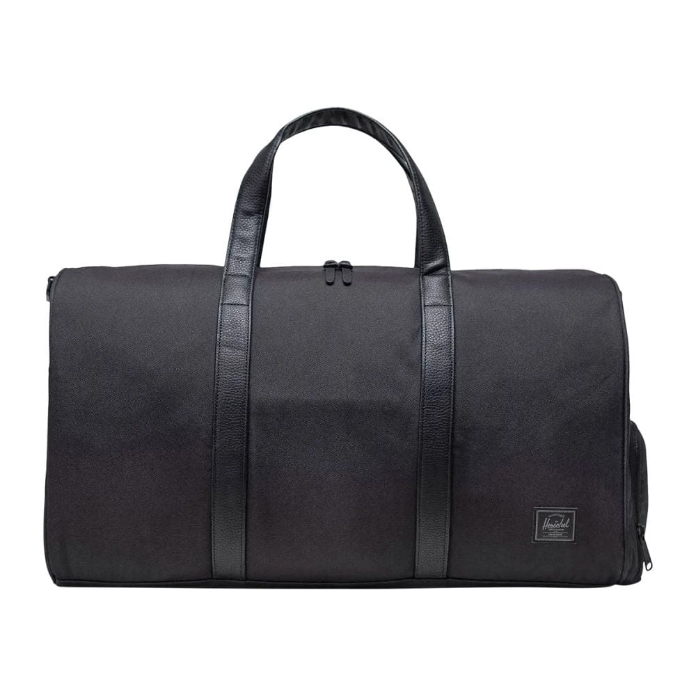 Herschel Unisex Novel Duffle Bags in Black Color
