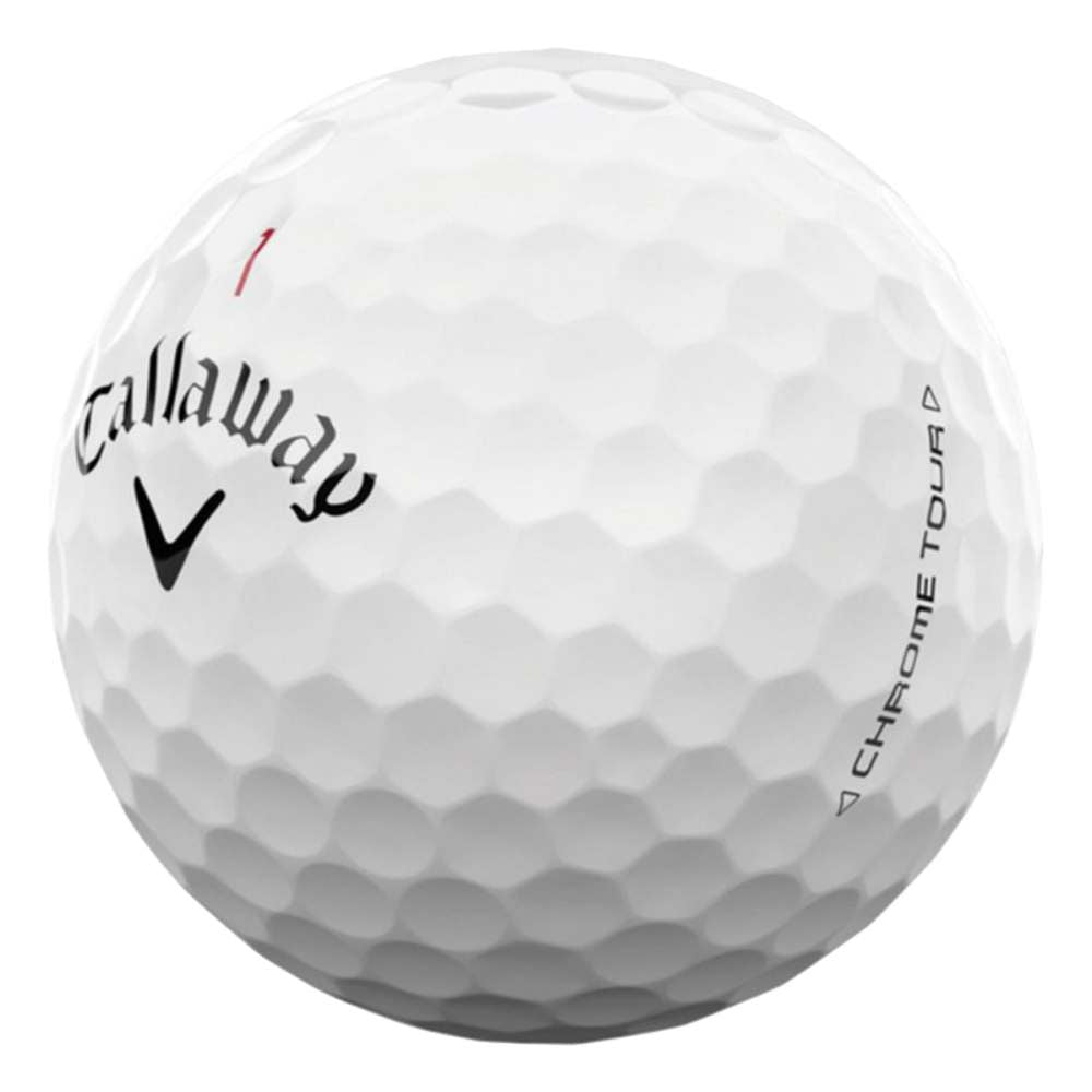 Callaway Golf Chrome Tour 24 Golf Balls in White Color