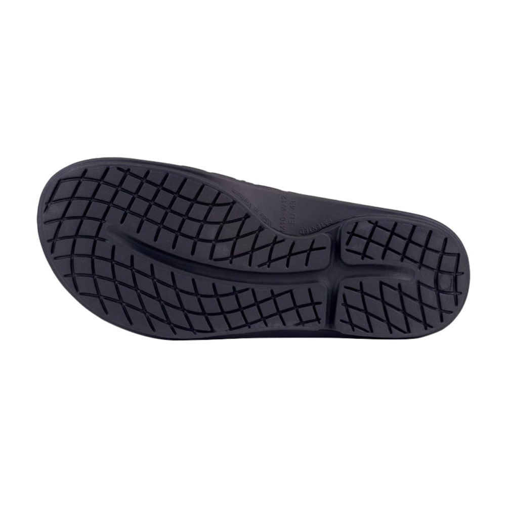 Oofos Unisex Oofos Sport Flex Slide Footwear Accessories in Black Color