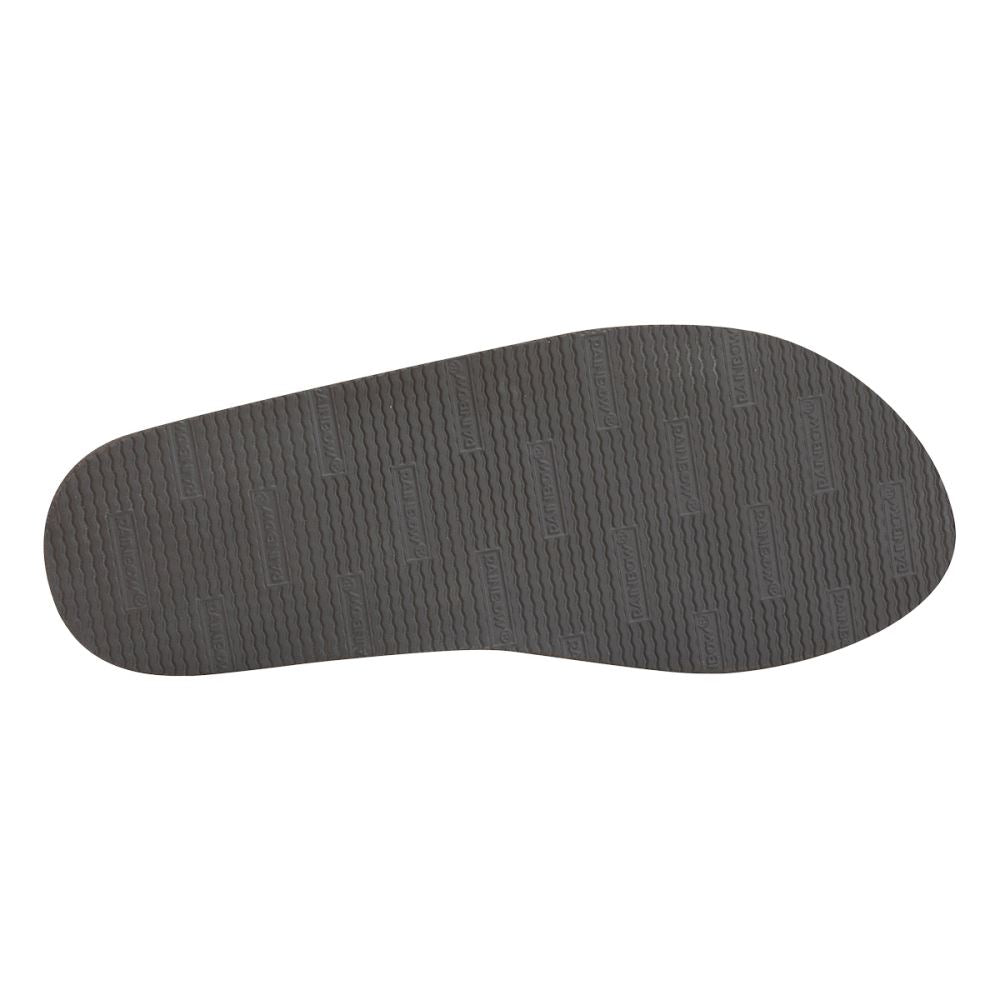 Rainbow Mens Premier/Classic Leather Flip-Flops in Brown Color