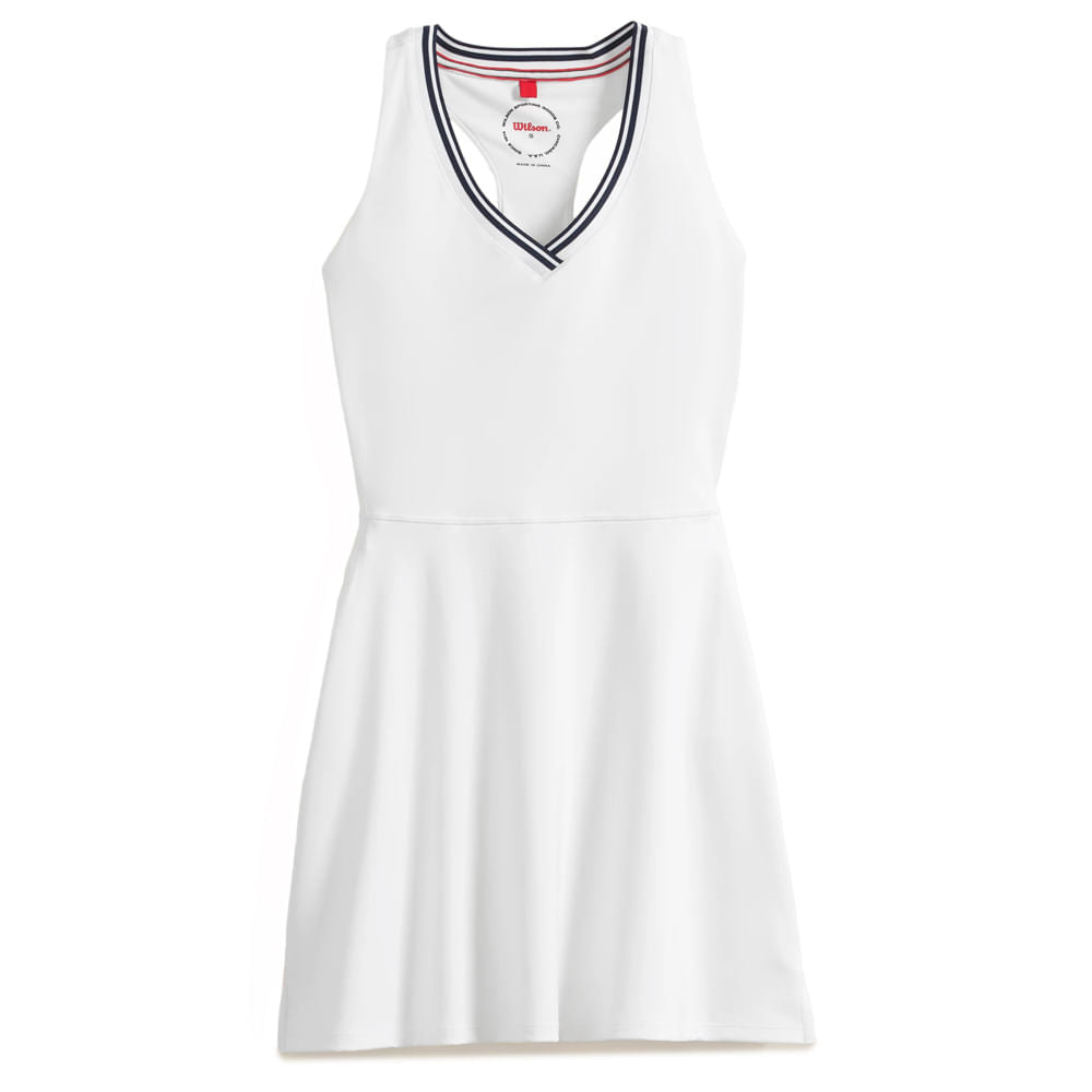 Wilson Womens Tiebreaker Dress | BRIGHT WHITE – Paragon Sports