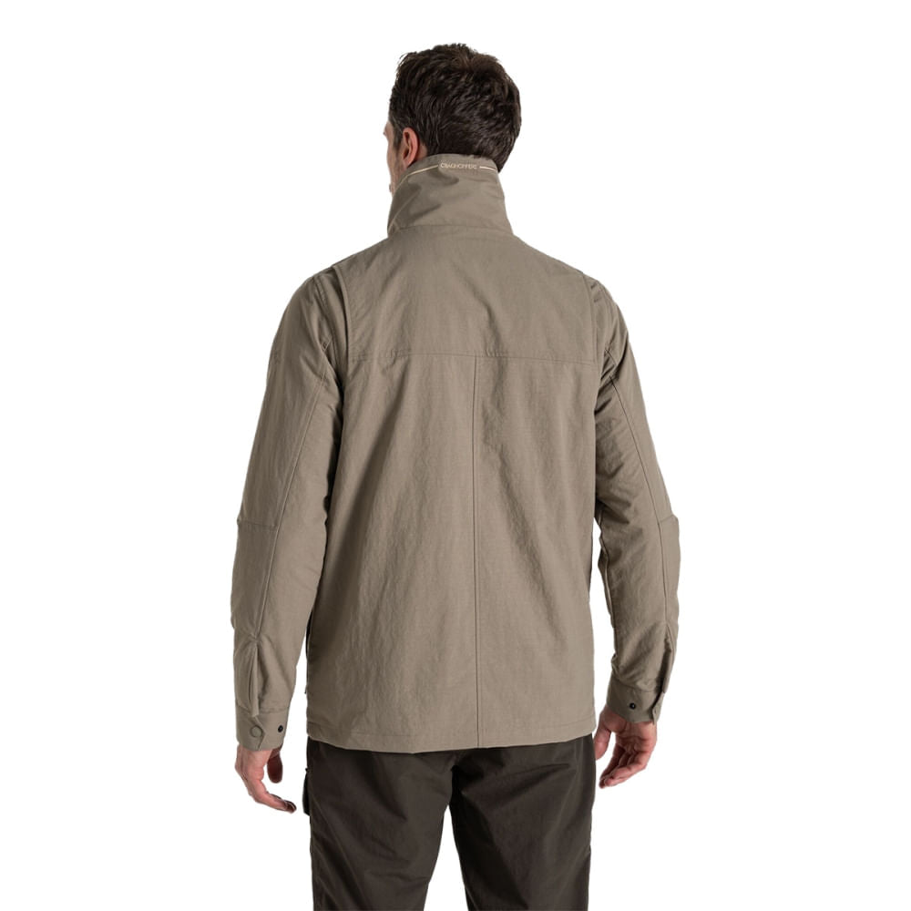 Craghoppers Mens NosiLife Adventure Jkt Skiing & Snowboarding Jackets in Brown Color