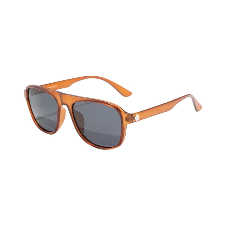 Sunski Sunglasses Unisex Shoreline - Rust Slate Accessories in Red Color