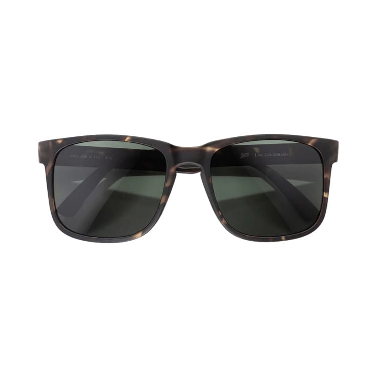 Sunski Sunglasses Unisex Kiva - Tortoise Forest Accessories in Brown Color