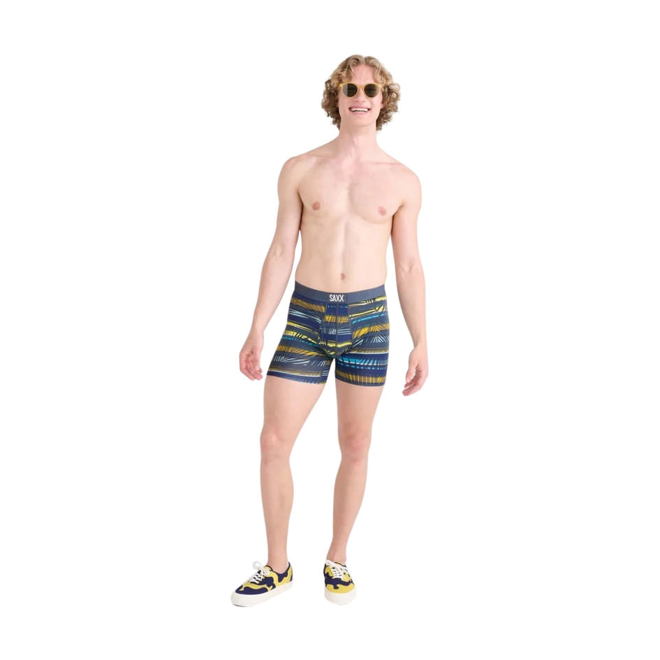 Saxx Apparel Mens M-2 Pack Ultra Boxer Br Underwear in Multi Color