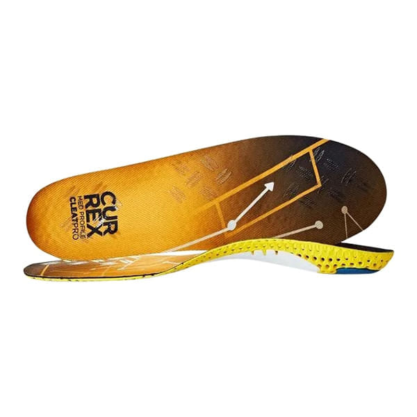 Currex Unisex Cleatpro Med Insoles in Orange Color