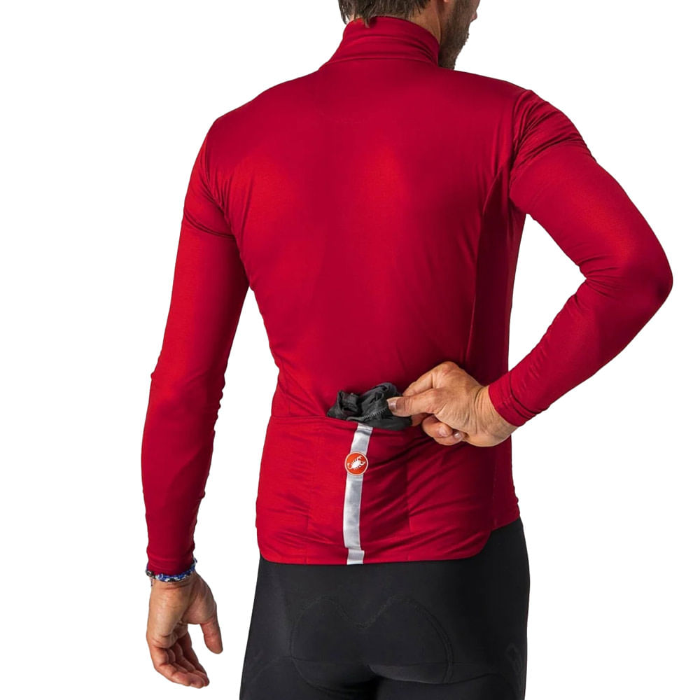 Castelli Mens Squadra Stretch Jacket Cycling Jackets in Black Color