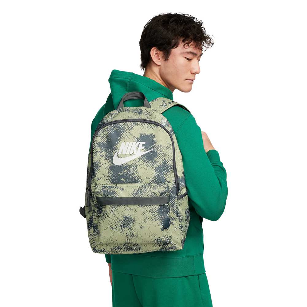 Nike Heritage Print Bag in Green Color