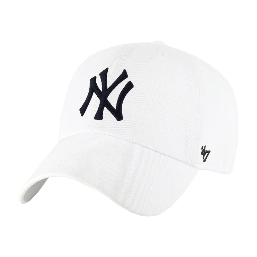 NYY CLEAN UP HAT | WHITE