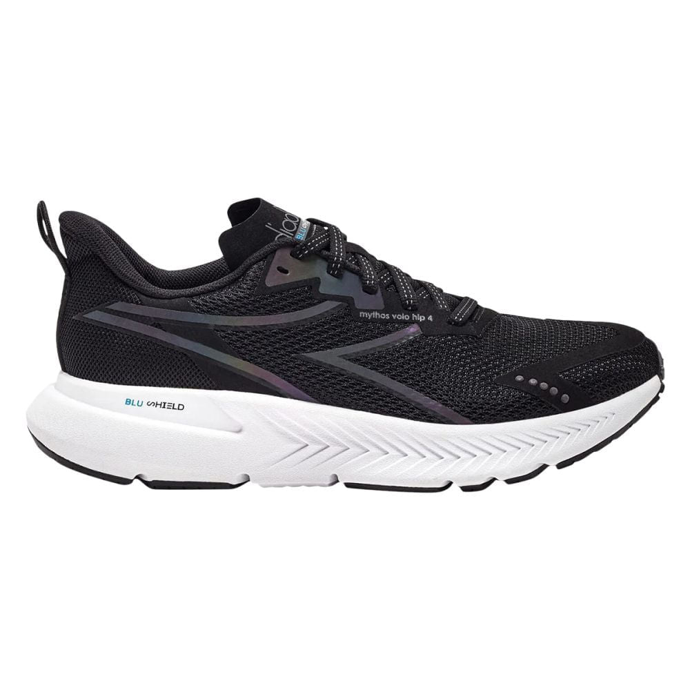 Diadora Womens Mythos Blushield Volo Running Shoes in Black Color