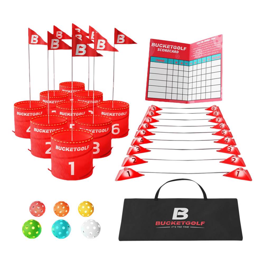 BUCKETGOLF GLOW 9 HOLE | 9 HOLE