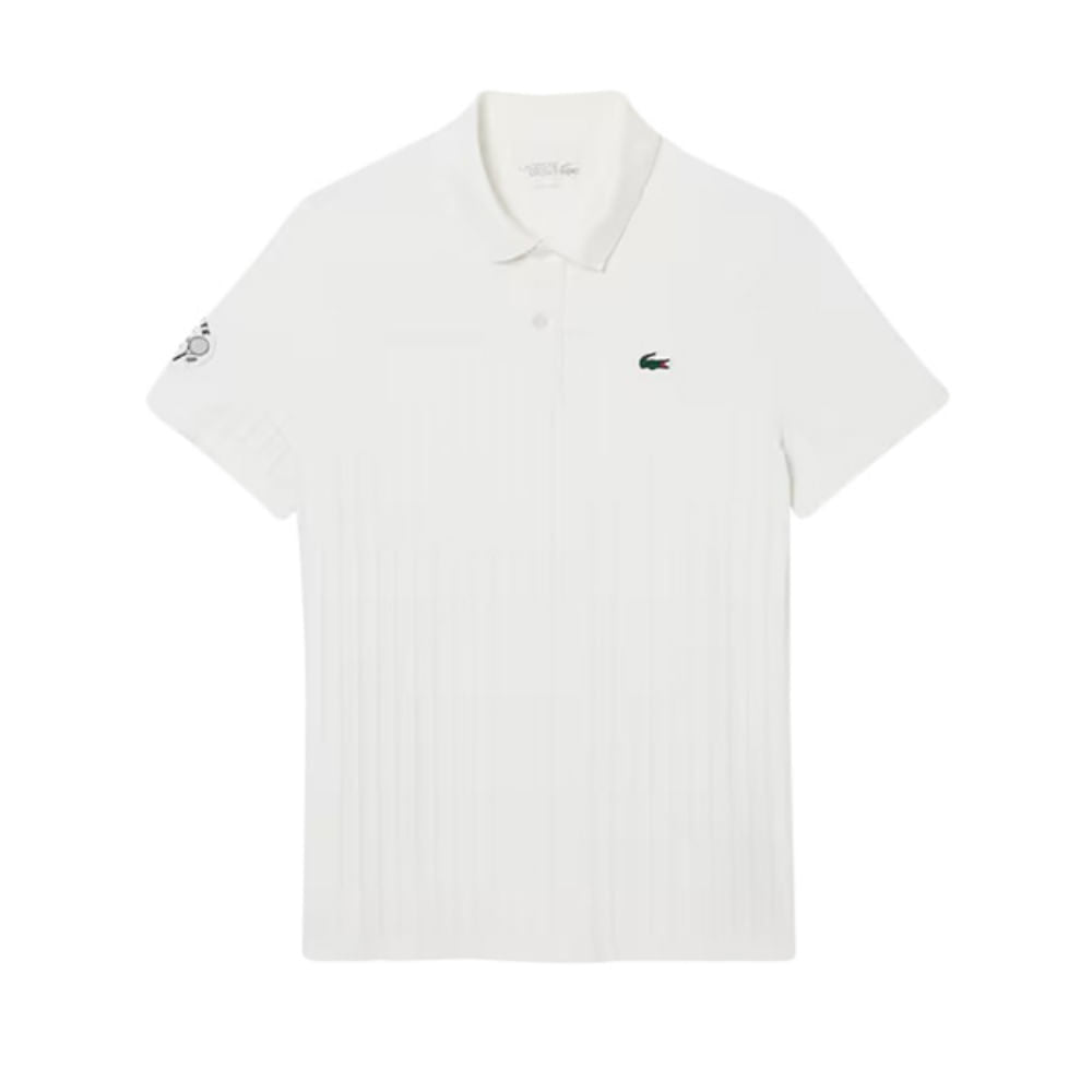 Lacoste Mens Lacoste Heritage Polo T-Shirt WHITE – Paragon Sports