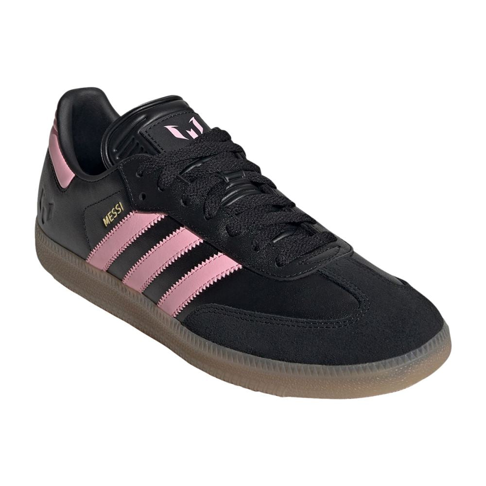 Adidas Mens Samba Messi Indoor Soccer Cleats in Black Color