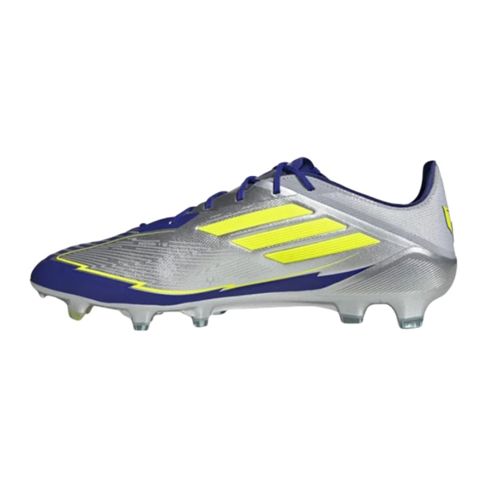 Adidas Unisex F50 Elite FG Messi Soccer Cleats in Grey Color